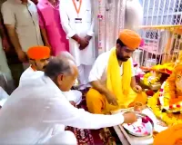 CM Gehlot का जैसलमेर दौरा, रामदेवरा में रामदेव मंदिर में की पूजा अर्चना