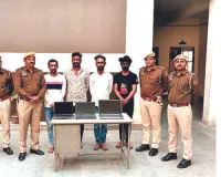 जोधपुर जेल से रिहा होते ही करने लगे नकबजनी, चार को किया गिरफ्तार  