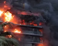 स्पेन में 2 इमारतों में लगी भीषण आग, 4 लोगों की मौत 