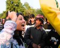 गाजा में चल रहे नरसंहार के खिलाफ जयपुर में विरोध प्रदर्शन