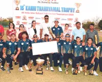 वेदांता को हरा मेजबान संस्कार स्कूल ने जीता अंतर स्कूल क्रिकेट खिताब