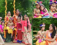 Heritage Kids Fashion Show: चाइल्ड मॉडल्स का हुआ जन्माष्टमी शूट, नटखट अदाओं से गोपियों संग मनाई रासलीला