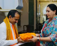 Deputy CM Diya Kumari से मिलने सिटी पैलेस पहुंचे भाजपा के प्रदेश अध्यक्ष राठौड़