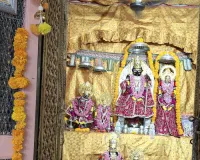 सीताराम मंदिर में हुआ दीपावली पूजन, लोगोें ने किए दर्शन 