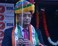 BSNL ने मनाया गणतंत्र दिवस समारोह, बी.ए. के 50000 FTTH कनेक्शन पूरे होने पर केक काटकर किया सेलिब्रेट