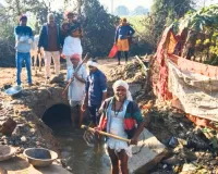 असर खबर का - किसानों की फसलों को मिला जीवनदान, अब किसानों को नहरी पानी भी सुचारू रूप से मिलने लगा