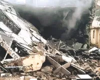 हार्डवेयर की दुकान में रखे सिलेंडर में धमाका : व्यापारी जिंदा जला, शव 20 फीट और दुकान का शटर 60 फीट दूर मिला 