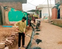 असर खबर का - भगवानपुर गांव में नालियों और मुख्य मार्ग की सफाई शुरू, पूरे गांव को स्वच्छ बनाने की तैयारी