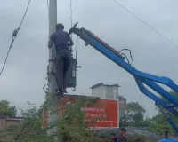 असर खबर का -चार दिन बाद रोशन हुआ रामगंज, बिजली विभाग ने बदला ट्रांसफार्मर