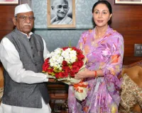 राज्यपाल हरिभाऊ बागडे से उपमुख्यमंत्री की शिष्टाचार भेंट, विभिन्न विषयों पर चर्चा