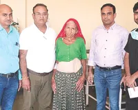 गणगौरी अस्पताल में हुई महिला की जटिल सर्जरी, 84 साल की बुजुर्ग महिला के पेट से निकाली पांच किलो की गांठ