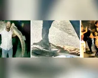 रील के लिए मगरमच्छ से बैर ले रहे युवा, सोशल मीडिया पर वायरल होने की सनक में वन्यजीव संरक्षण कानून का कर रहे खुला उल्लंघन