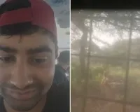 टाइगर सफारी में गाड़ी का टायर धंसा : 30 मिनट तक फंसे रहे पर्यटक, पर्यटक ने बनाए वीडियो; वन विभाग के स्टॉफ ने कराए डिलीट