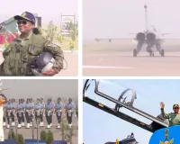 द्रौपदी मुर्मु ने राफेल लड़ाकू विमान में भरी उड़ान : 2 अलग-अलग लड़ाकू विमानों में उड़ान भरने वाली पहली महिला राष्ट्रपति, पायलट और अधिकारियों से की बात