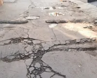 कोटा दक्षिण वार्ड 71- रोड क्षतिग्रस्त, सीवरेज के चैंबर दे रहे लोगों को दर्द, पार्क में लगे फव्वारे भी बंद