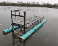 कोटा में बना पहला तैरता मगरमच्छ का पिंजरा, देशभर में सुर्खियां बटोर रहा कोटा का नवाचार, झालावाड़ से जयपुर तक ने मांगा कोटा का फ्लोटिंग ट्रैप