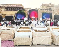 ऐतिहासिक आमेर किले के जलेब चैक में होगी लांचिंग सेरेमनी : खेलो इंडिया यूनिवर्सिटी गेम्स में हिस्सा लेंगे 4141 एथलीट, राजस्थान के 204 खिलाड़ी