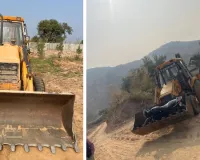 अवैध खनन गतिविधियों के खिलाफ बड़ी कार्रवाई : रेकी में लिप्त 3500 सदस्यों के 5 वाट्सएप ग्रुप का खुलासा, 4 एक्सक्लेवेटर जेसीबी मशीन और 3 डंपर जब्त