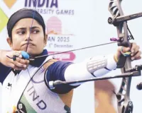 खेलो इंडिया यूनिवर्सिटी गेम्स : तीरन्दाज अंशिका ने बताया अपनी जीत का फार्मूला, कहा- तनाव को हंसी में उड़ा दो, वर्तमान पर फोकस करो
