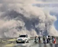 इथियोपिया से आया विशाल राख का गुबार आज पश्चिमी भारत में दिखेगा : उत्तर भारत के कई क्षेत्र प्रभावित, आसमान धुंधला और यात्रा समय बढ़ने की संभावना