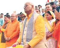 गंगा पूजन के साथ 3 दिवसीय जागो-जगाओ एकता पदयात्रा का शुभारंभ : कृषि मंत्री डॉ. किरोड़ी लाल मीणा ने किया उद्घाटन, कहा- समाज की मजबूती के लिए हर वर्ग को सम्मान और समान अवसर मिले