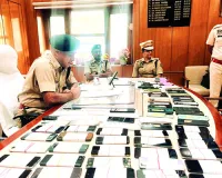 साइबर शील्ड अभियान : पुलिस की कार्रवाई में 6 बदमाश गिरफ्तार, 85 मोबाइल रिकवर