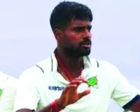 आकाश चौधरी ने लगाए 8 छक्के, रणजी में सबसे तेज लगाया अर्धशतक 