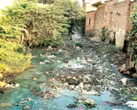 कोटा उत्तर वार्ड 14 - बदहाली: कचरे से अटा पड़ा नाला, सड़क पर खड़े होते ट्रैक्टरों से लगता जाम, रोशनी, बच्चों के लिए नहीं है खेलने का पार्क