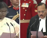 न्यायमूर्ति सूर्यकांत बने भारत ने नए सीजेआई : मुर्मू ने दिलाई राष्ट्रपति भवन में शपथ, कई लोग रहे मौजूद