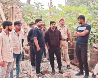 शरद मेले में हादसा : दीवार ढही, मलबे में दबकर चार मजदूर घायल 