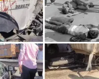 शराब के नशे में डंपर चालक की सड़क पर तबाही : सड़क पर बिखरे लोगों के शरीर के टुकड़े, 13 लोगों की मौके पर ही मौत