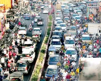 बीस लाख की आबादी, चार लाख वाहन सड़कों पर हर साल बढ़ रहे 25 से 30 हजार वाहन