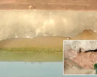 सीएडी की नहर में दरारें, ग्रामीणों ने घटिया सामग्री का आरोप लगाया