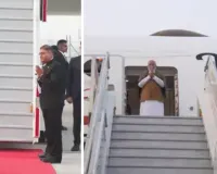 मोदी जी-20 सम्मेलन के लिए दक्षिण अफ्रीका रवाना : पहली बार किसी अफ्रीकी देश में हो रहा सम्मेलन, कहा- वसुधैव कुटुम्बकम के आधार पर रखेंगे भारत का नजरिया