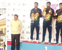 केआईयूजी का समापन : ओलंपियन अनिमेश ने रिले में केआईआईटी को दिलाया गोल्ड, समरदीप-ईशा ने आखिरी दिन बिखेरी स्वर्णिम चमक