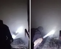 आइसक्रीम फैक्ट्री में तड़के भीषण आग : 10 फायर टेंडर ने 7 घंटे में पाया काबू, घटना में लाखों का नुकसान होने की आशंका 