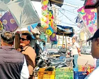 असर खबर का : निगम टीम ने तीन दुकानों से जब्त किया 15 रोल चायनीज मांझा