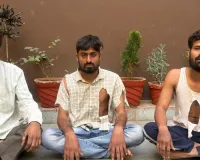 पुलिस की बड़ी कार्रवाई : मंदिरों में चोरी करने वाला गिरोह गिरफ्तार, 1.25 किलो चांदी के छत्र बरामद