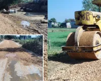 असर खबर का - बरुंधन सीसी रोड के अधूरे हिस्सों का कार्य शुरू