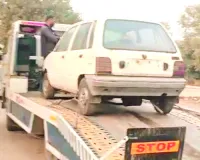 सात डिजिट नंबर वाले वाहनों का वेरिफिकेशन शुरू : क्रेन से वाहन लेकर पहुंचे लोग, जयपुर आरटीओ प्रथम कर चुका 2,129 वाहनों की आरसी ब्लैकलिस्ट