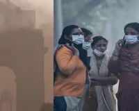 घने कोहरे और जहरीले धुएं की चपेट में दिल्ली, एक्यूआई 400 पार 