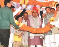 लूणकरनसर में उप जिला चिकित्सालय का शिलान्यास : मुख्यमंत्री का कांग्रेस पर निशाना, कहा- कांग्रेस ने राज्यों में भाजपा की सरकारों से भेदभाव किया, हम नहीं करते 