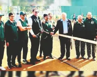 रघु सिन्हा आईटीएफ 400 टेनिस टूर्नामेंट का आगाज : कौशिक, नितेश, रंजू, दानवीर और अभिजीत क्वार्टर फाइनल में पहुंचे