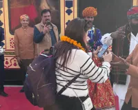 पैलेस ऑन व्हील्स पर 9वां टूर आज पहुंचा जयपुर : पर्यटकों का तिलक लगाकर एवं माला पहनाकर स्वागत, छह देशों से आए मेहमान