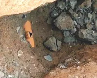 कालवाड़ रोड पर बड़ी दुर्घटना टली : पानी की लाइन डालते समय टूटी सीएनजी पाइपलाइन