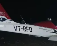 सिवनी जिले में ट्रेनी विमान हादसे का शिकार, पायलट समेत दो लोग घायल