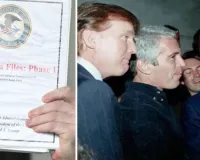 एपस्टीन फाइल्स विवाद: अमेरिकी न्याय विभाग की वेबसाइट से दस्तावेज़ गायब, ट्रंप की तस्वीर हटने से मचा सियासी और कानूनी भूचाल