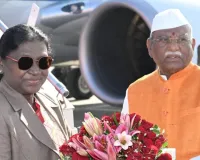 राष्ट्रपति द्रौपदी मुर्मू का  जयपुर दौरा, 1008 कुंडीय हनुमान महायज्ञ में हुईं शामिल