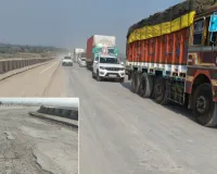 सालभर में जर्जर हुआ पापड़ी ओवरब्रिज, भारी वाहनों की आवाजाही से पुल में कंपन