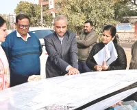 जेडीसी ने किया दौरा, अधिकारियों से जानी प्रगति : सिविल लाइंस आरओबी प्रोजेक्ट में आ रही बाधाओं को किया जाए दूर